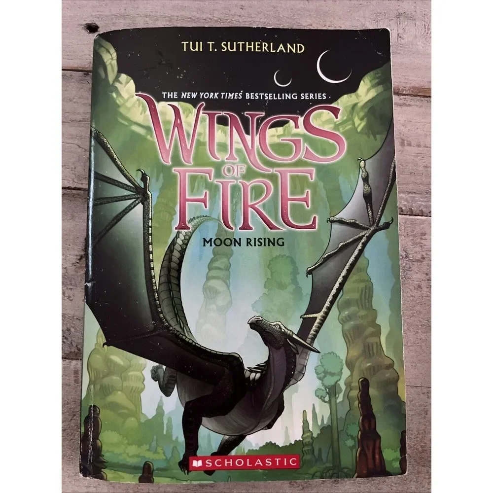 Wings Of Fire #6 Moon Rising #7 Winter Turing - Tui T Sutherland Paperback Books